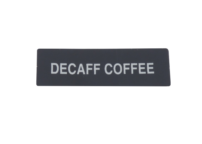 DECAL DECAFFE COFFEE SERI / MPN - 82039600 